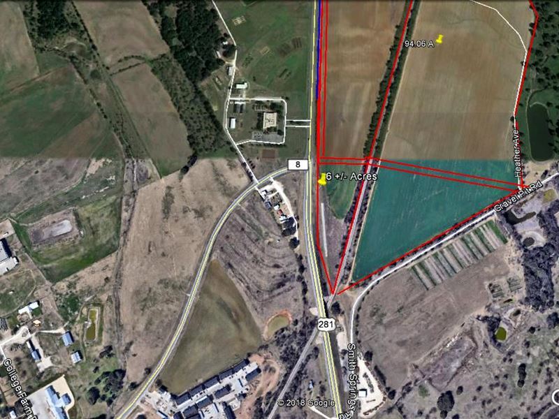 6 Ac Prime Commercial Acre Tract : Stephenville : Erath County : Texas