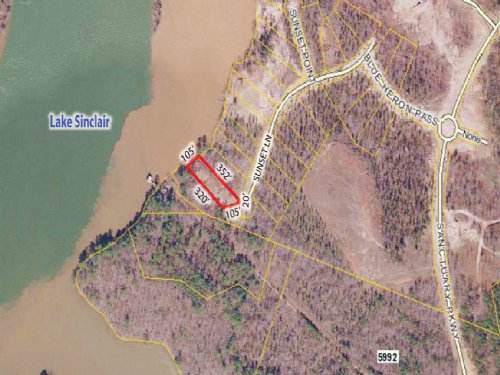 Lakefront Lot : Sparta : Hancock County : Georgia