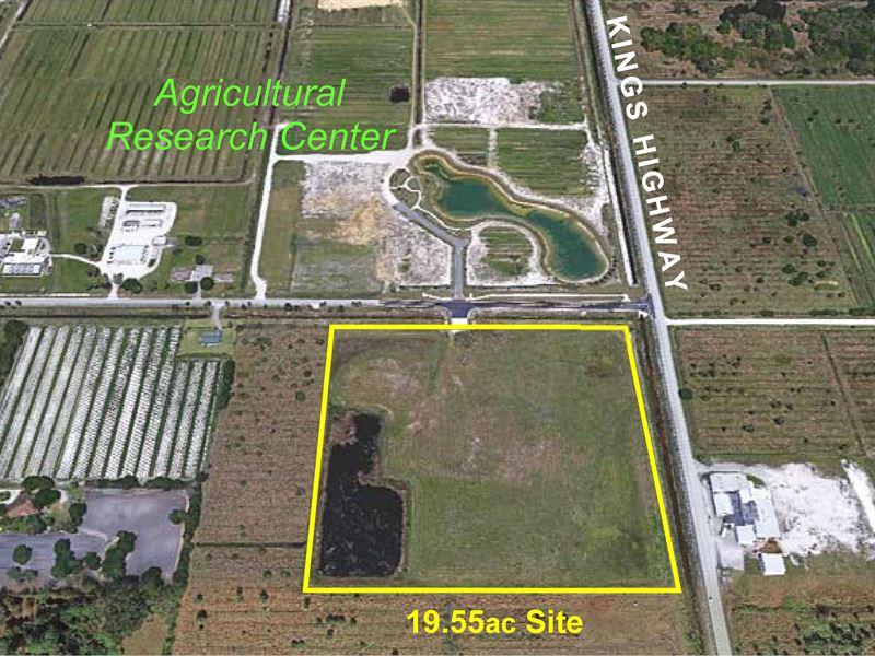 19.5Ac Ready-To-Build Corner Site : Fort Pierce : Saint Lucie County : Florida