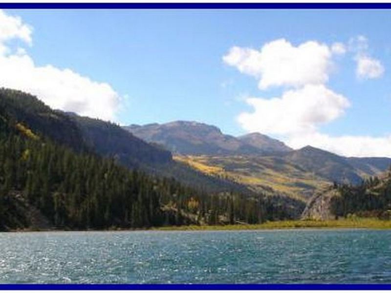 Lake San Cristobal Homesite : Lake City : Hinsdale County : Colorado