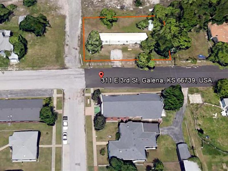 Quarter Acre Mobile Home Lot W Util : Galena : Cherokee County : Kansas