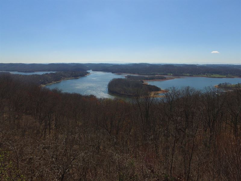 Look Out Over Cherokee Lake : Mooresburg : Hawkins County : Tennessee