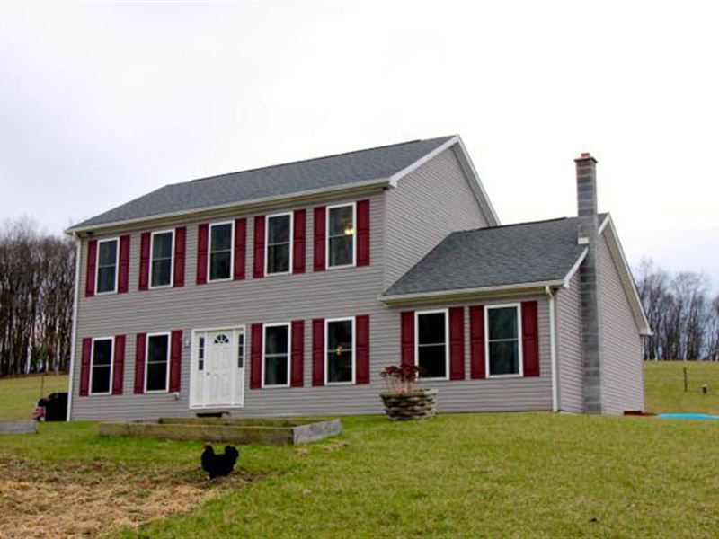 11+ Acres, Country Farmette : Bloomsburg : Columbia County : Pennsylvania