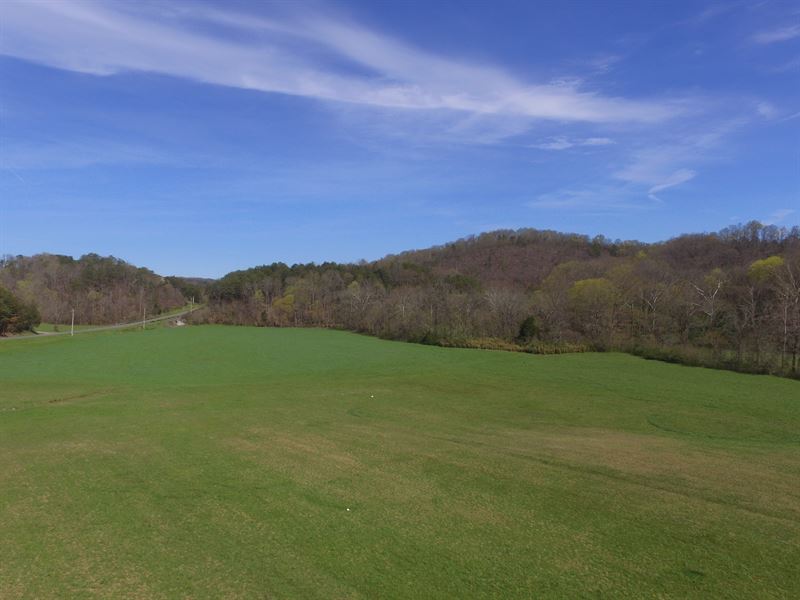 8.539 Acres Cleared with Creek : Newport : Cocke County : Tennessee