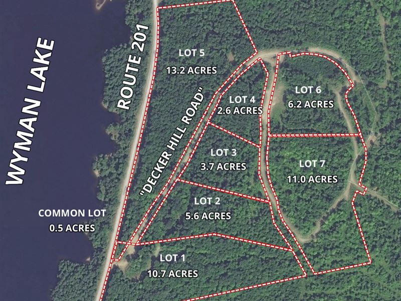 Lot 2 Decker Hill Road : Moscow : Somerset County : Maine