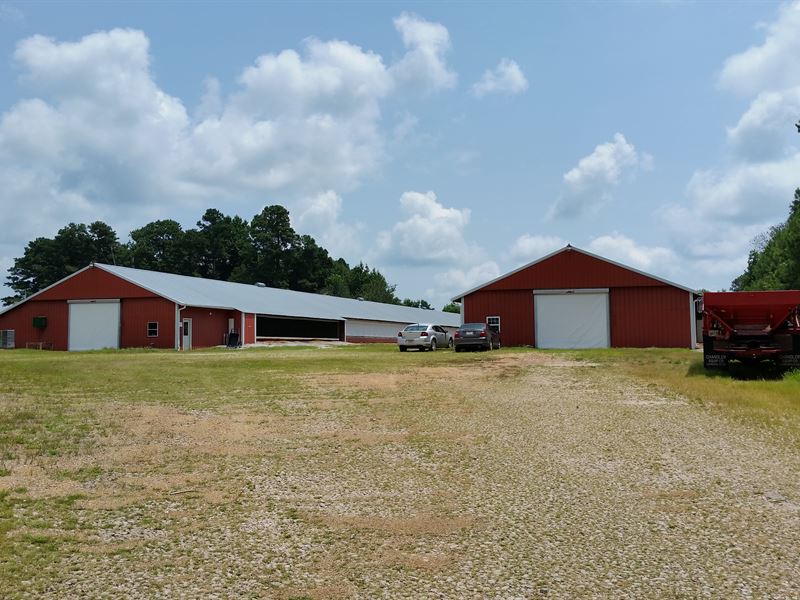 Two House Breeder Farm : Woodland : Randolph County : Alabama