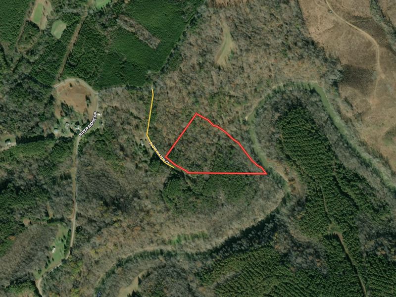 10.6 Acres of Riverfront Residentia : Sandy Level : Pittsylvania County : Virginia