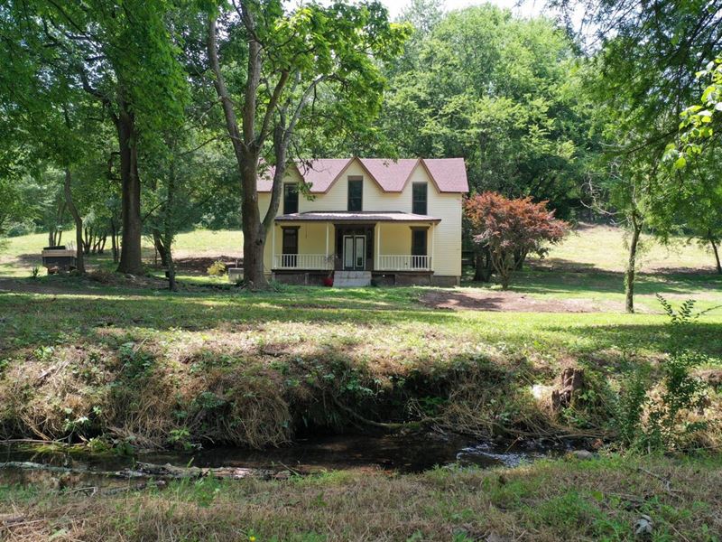 1,996 Sq Ft House On 5.04 Acres : Culleoka : Maury County : Tennessee