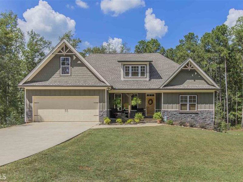 Privacy with This 5 Acre 4Br/3.5Ba : Eatonton : Putnam County : Georgia