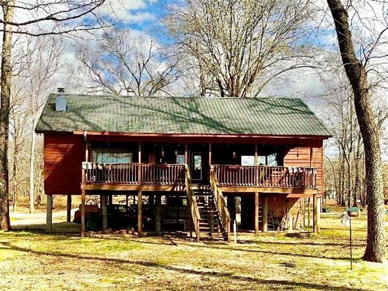 Two Rivers Waterfront Home : Eutaw : Greene County : Alabama