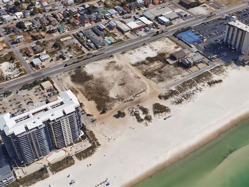 +/- 9.41 Acres Gulf Front -Bf RS : Panama City Beach : Bay County : Florida