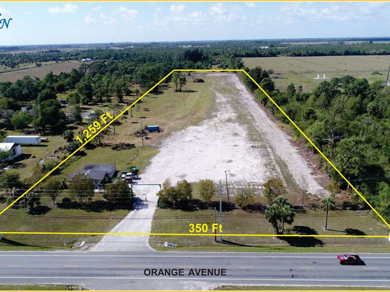 Secured 10.23Ac Business Location : Fort Pierce : Saint Lucie County : Florida