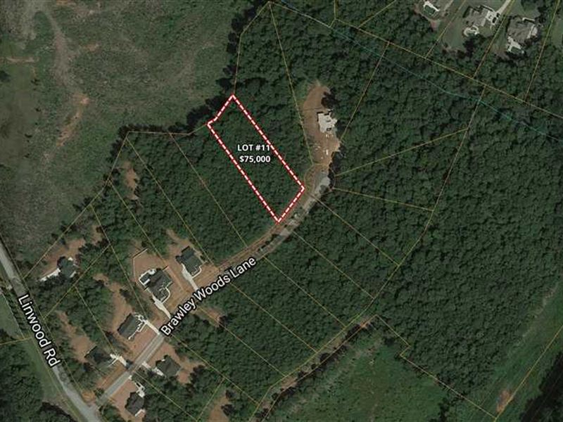 1 Acres in Brawley Woods, Irede : Mooresville : Iredell County : North Carolina