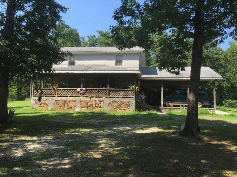 12 Acres With Large Home & Se Lot for Sale in Leslie, Searcy County