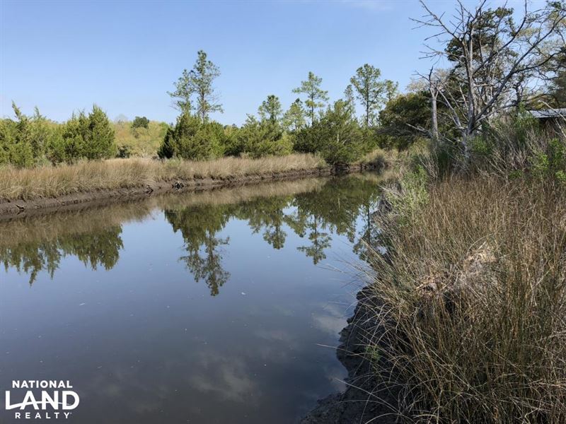 Sugar Loaf Waterfront Creek Lot : Yemassee : Jasper County : South Carolina