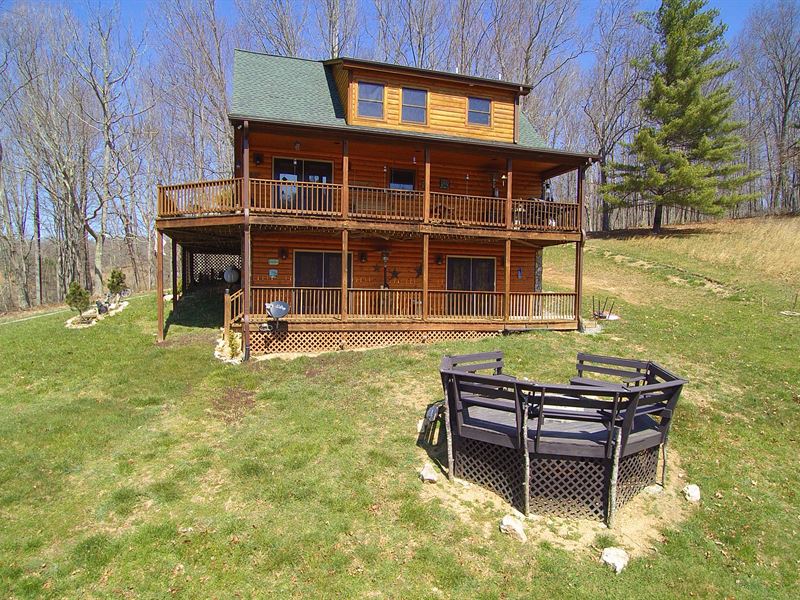 Cabin Close To New River Lot for Sale in Piney Creek, Alleghany