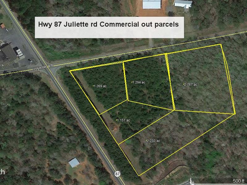 Juliette Road Commercial Outparcels : Juliette : Monroe County : Georgia