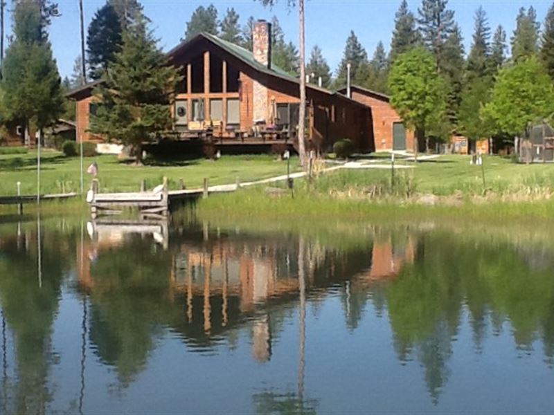 Exclusive Holland Creek Home : Condon : Missoula County : Montana