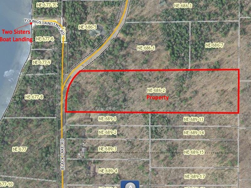 Easy Access To Two Sisters Lake, Lot for Sale in Wisconsin, 151683
