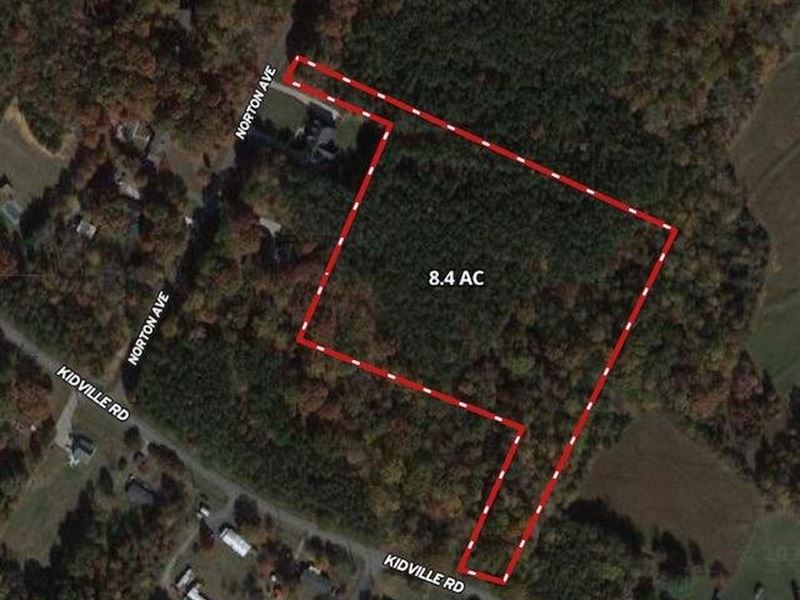 8.4 Acres Off Kidville Road, Den : Denver : Lincoln County : North Carolina