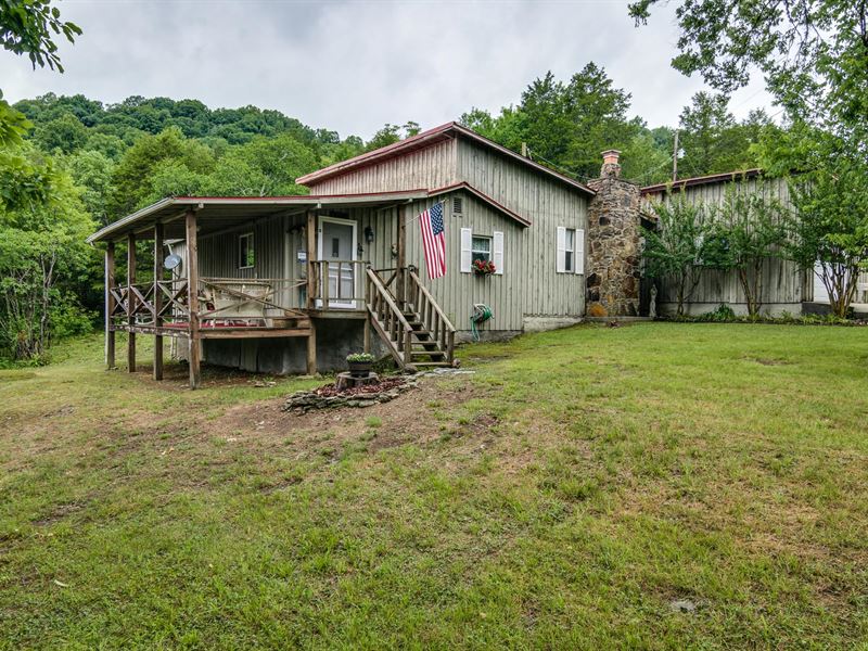 5+Ac W/2Bd/2Ba Home, Shed, Private : Whitleyville : Jackson County : Tennessee