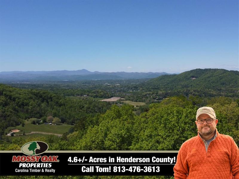 4.67 Acres in Henderson County : Fletcher : Henderson County : North Carolina