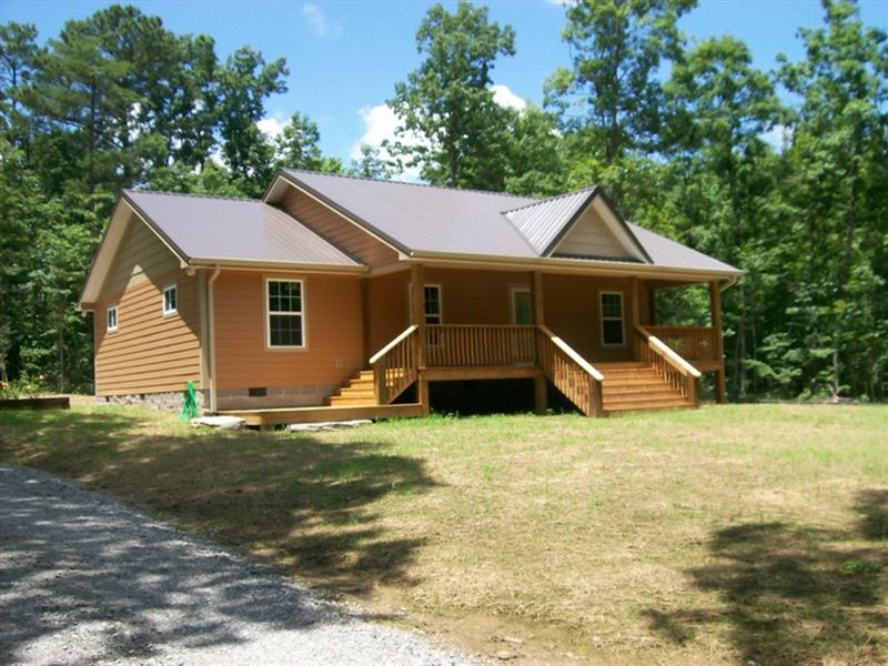 TN Mtn Home, 8.44 Acres, Stream : Pikeville : Bledsoe County : Tennessee