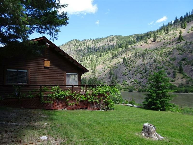 Riverside Retreat : Plains : Sanders County : Montana