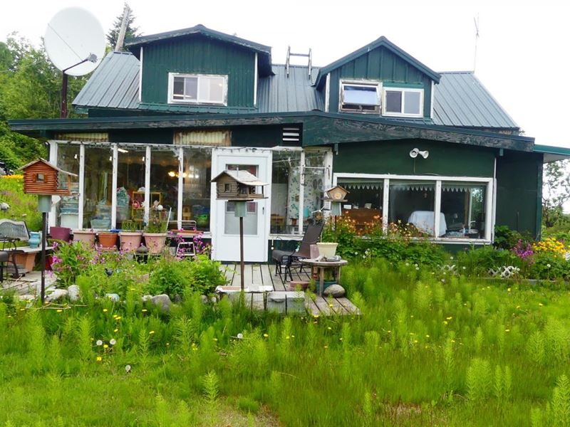 Homestead in Ninilchik : Ninilchik : Kenai Peninsula Borough : Alaska