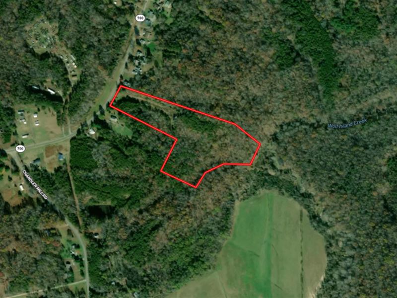 14.2 Acres of Res : Pelham : Rockingham County : North Carolina