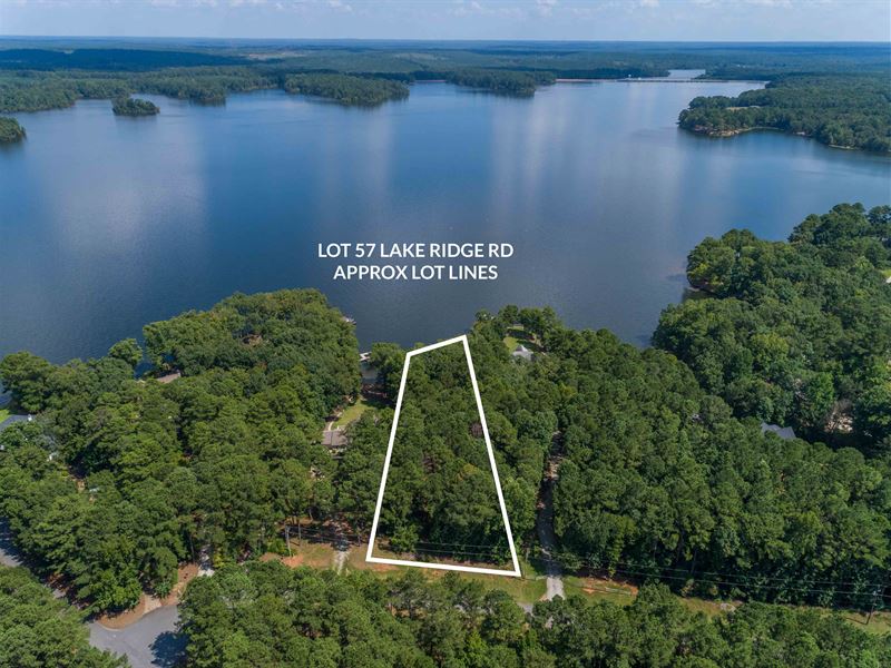 Build On This Lake Oconee Lakefront : Eatonton : Putnam County : Georgia