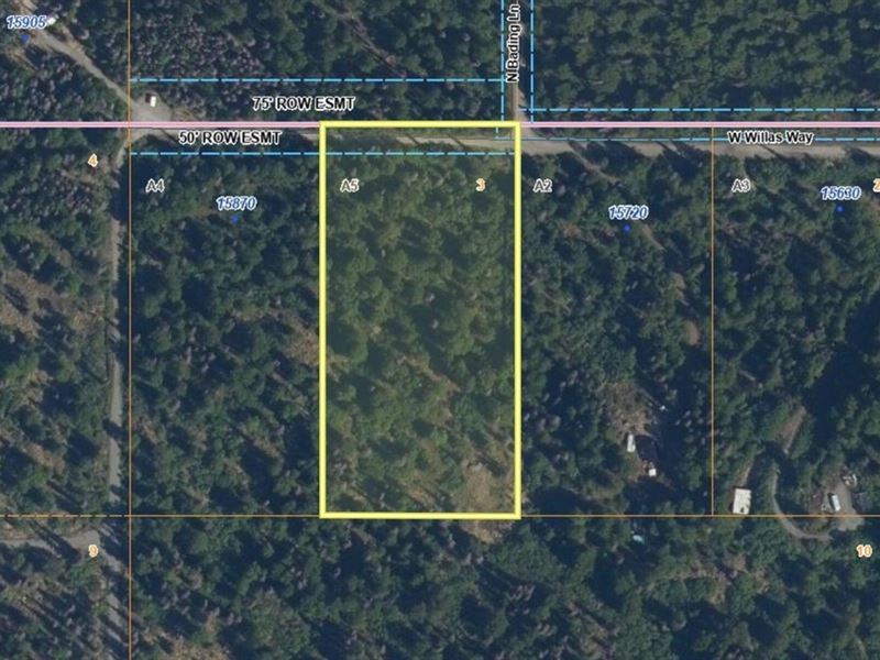 Lot 5A Willas Way : Willow : Matanuska-Susitna Borough : Alaska
