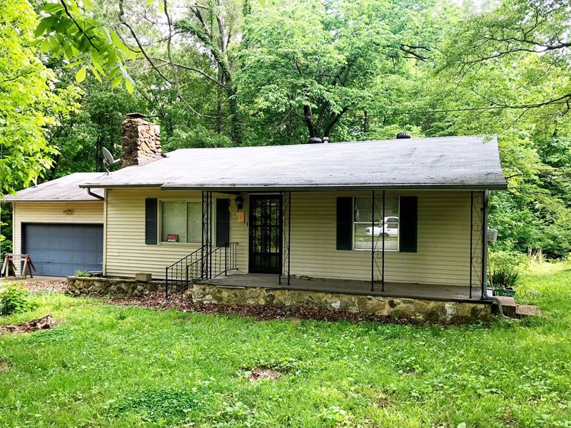 Country Home For Sale Near Lake Lot for Sale in Ozark Acres, Sharp