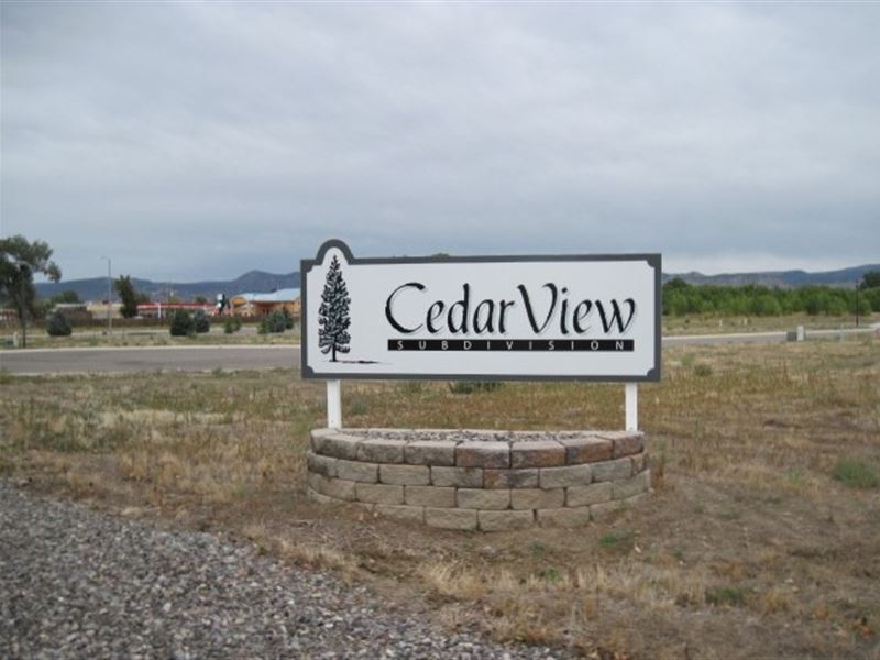 Cedarview Subdivision Land Montrose : Montrose : Montrose County : Colorado