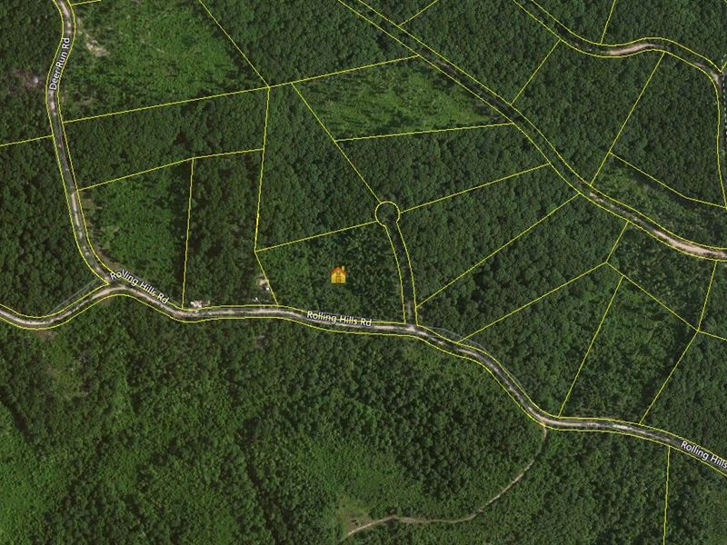 5 Acres Wooded, Hilly Land Perry : Lobelville : Perry County : Tennessee