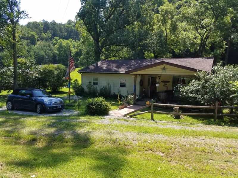 WV Home 11 Acres 2 Garages Lot for Sale in Ellenboro, Ritchie County