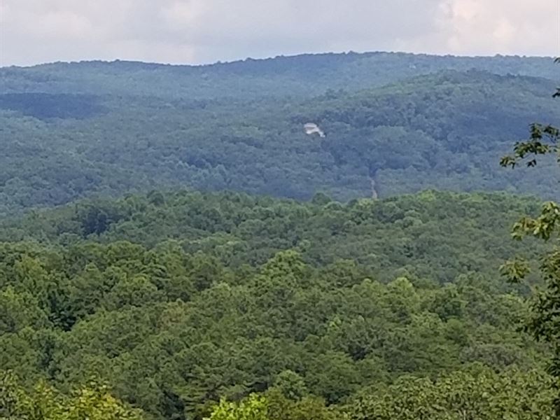 North Georgia Mountain View Lot : Talking Rock : Pickens County : Georgia