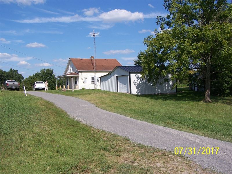 Reduced, Country Home 19 Ac Windsor : Windsor : Casey County : Kentucky