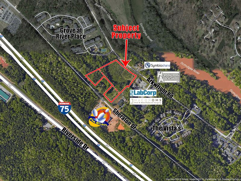 Prime Commercial Site : Macon : Bibb County : Georgia