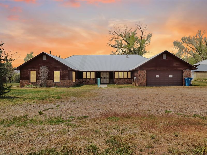 Chamita River Home : Chama : Rio Arriba County : New Mexico