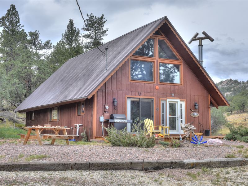 Petrified Wood Cabin : Cañon City : Fremont County : Colorado