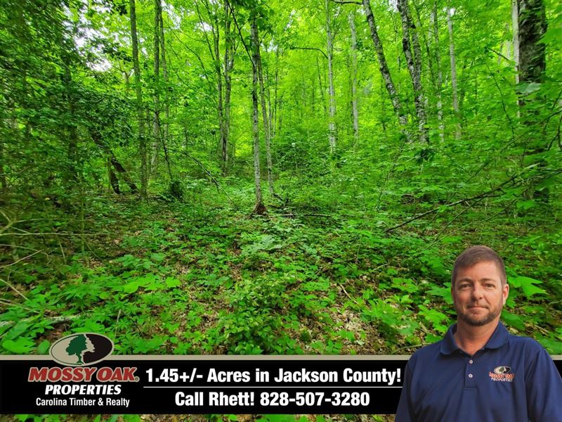 1.45 Acres Lot 10 Mountain Blue : Tuckasegee : Jackson County : North Carolina