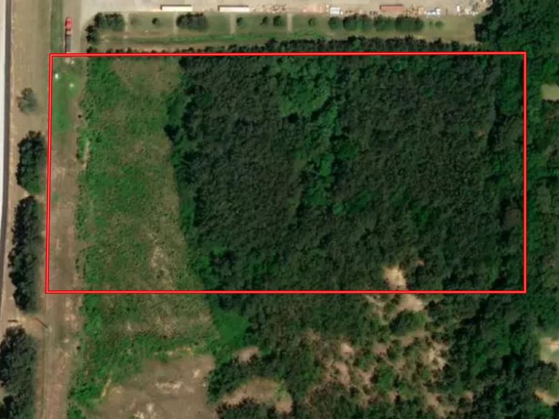 8.00 Acres, I-55 Frontage in McComb : McComb : Pike County : Mississippi