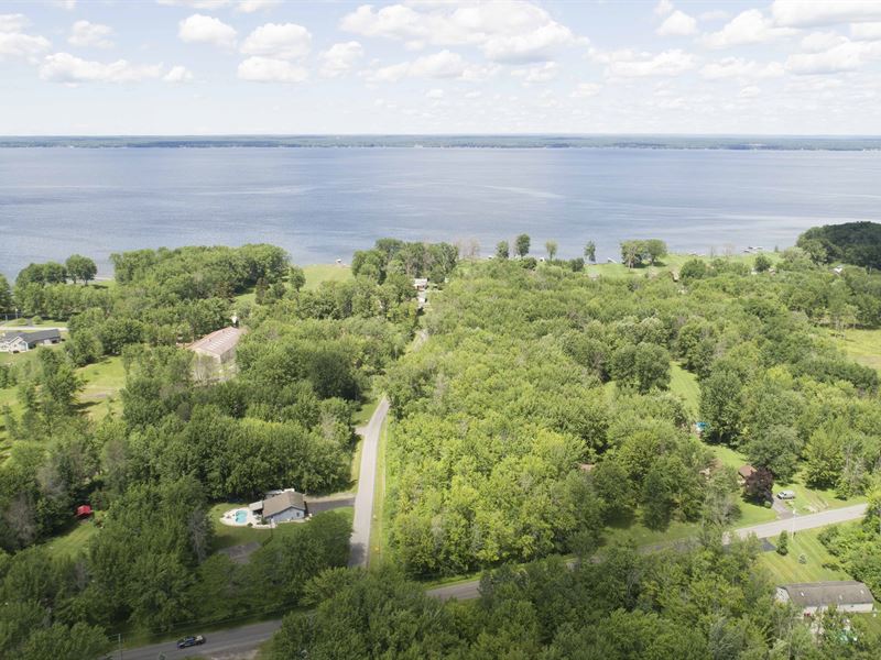 Building Lot Right Off Oneida Lake : Bridgeport : Madison County : New York