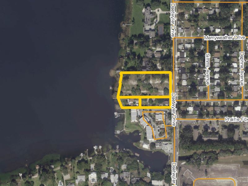 Infill Residential Lakefront Land : Belle Isle : Orange County : Florida