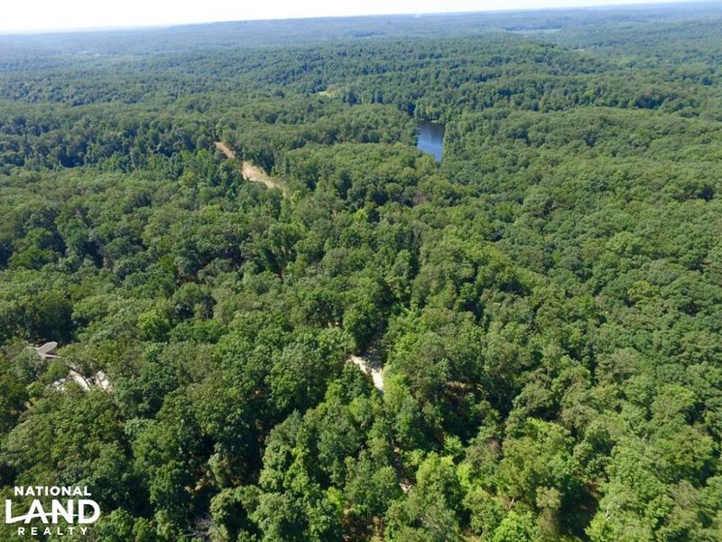 Wooded Home Site Near Downtown Brow : Nashville : Brown County : Indiana