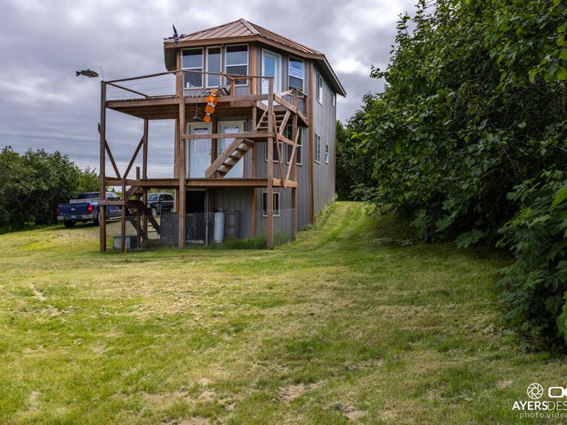 Seaside Home : Ninilchik : Kenai Peninsula Borough : Alaska