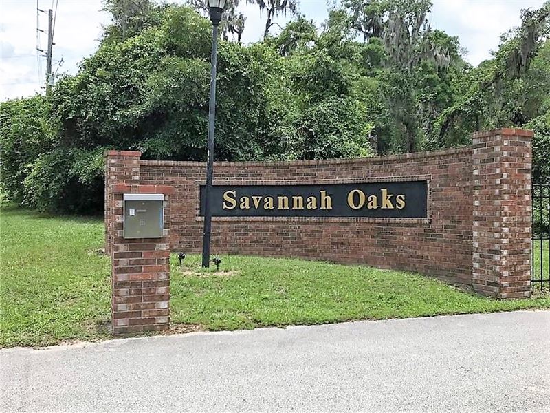 Gorgeous Savannah Oaks 5 Acre Lot-K : Brooksville : Hernando County : Florida