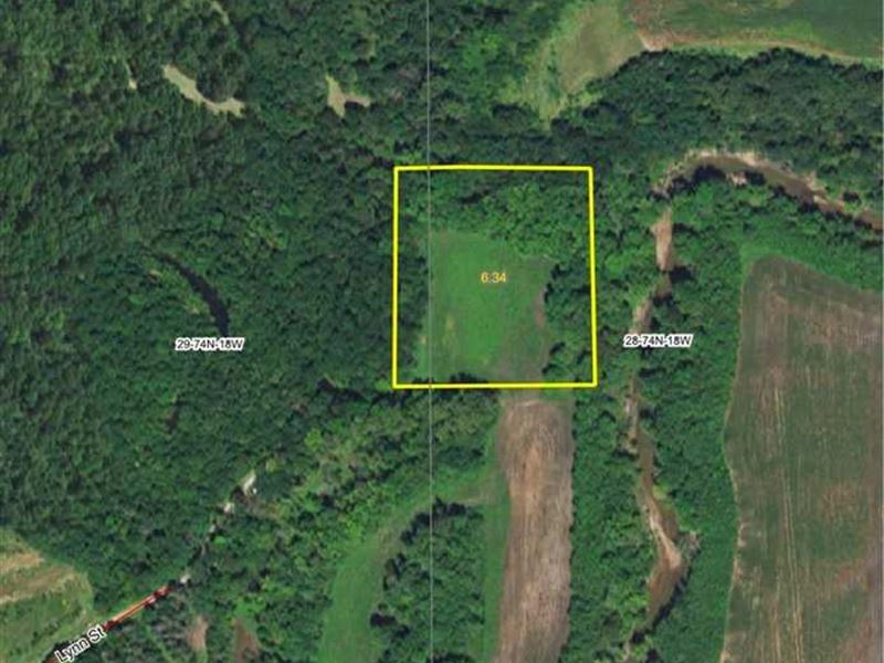 6 Acres M/L Land for Sale in Mario : Marysville : Marion County : Iowa