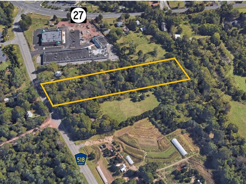 3.8+/- Acre Residential Lot : Princeton : Somerset County : New Jersey